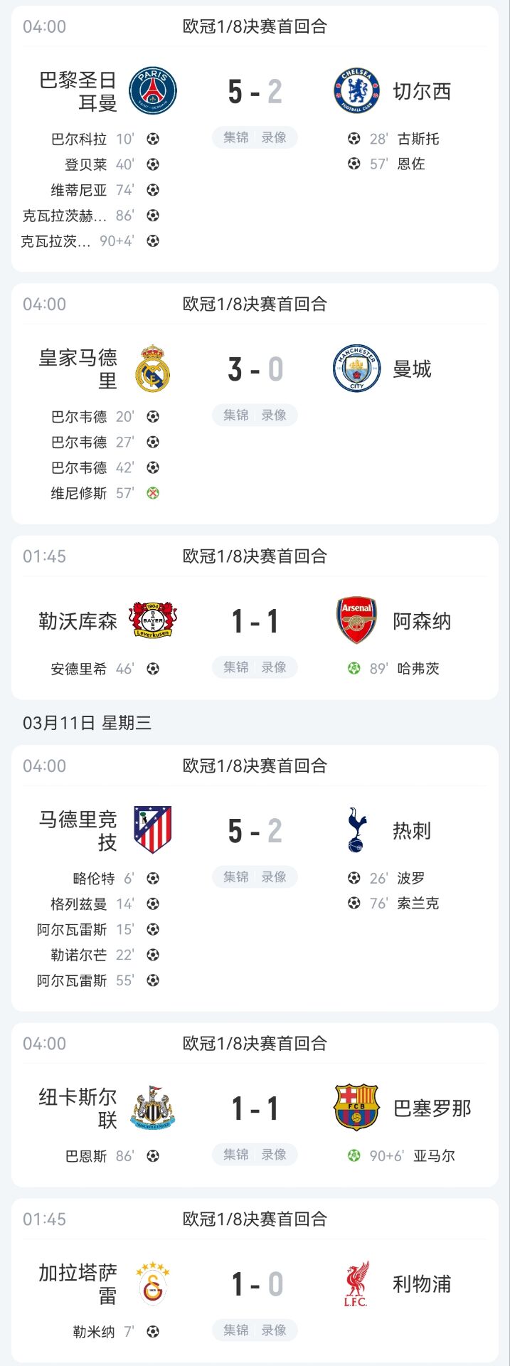 mk体育赛程-八强几队？英超6/6晋级欧冠16强，首回合5客场1平4负下周谁能翻盘